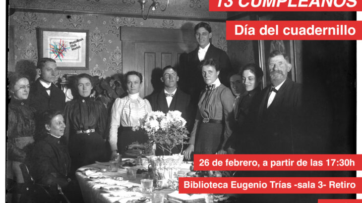 Día del cuadernillo, 26 de febrero a partir de las 17:30 en la sala 3 de la biblioteca Eugenio Trías